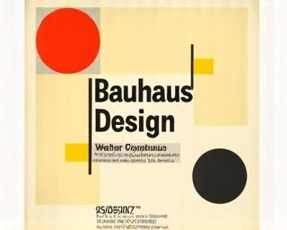 バウハウスの設計原則：モダンデザインの基礎。